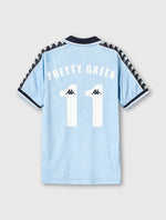 Blue Pretty Green x Kappa Home Maine Road Football Top