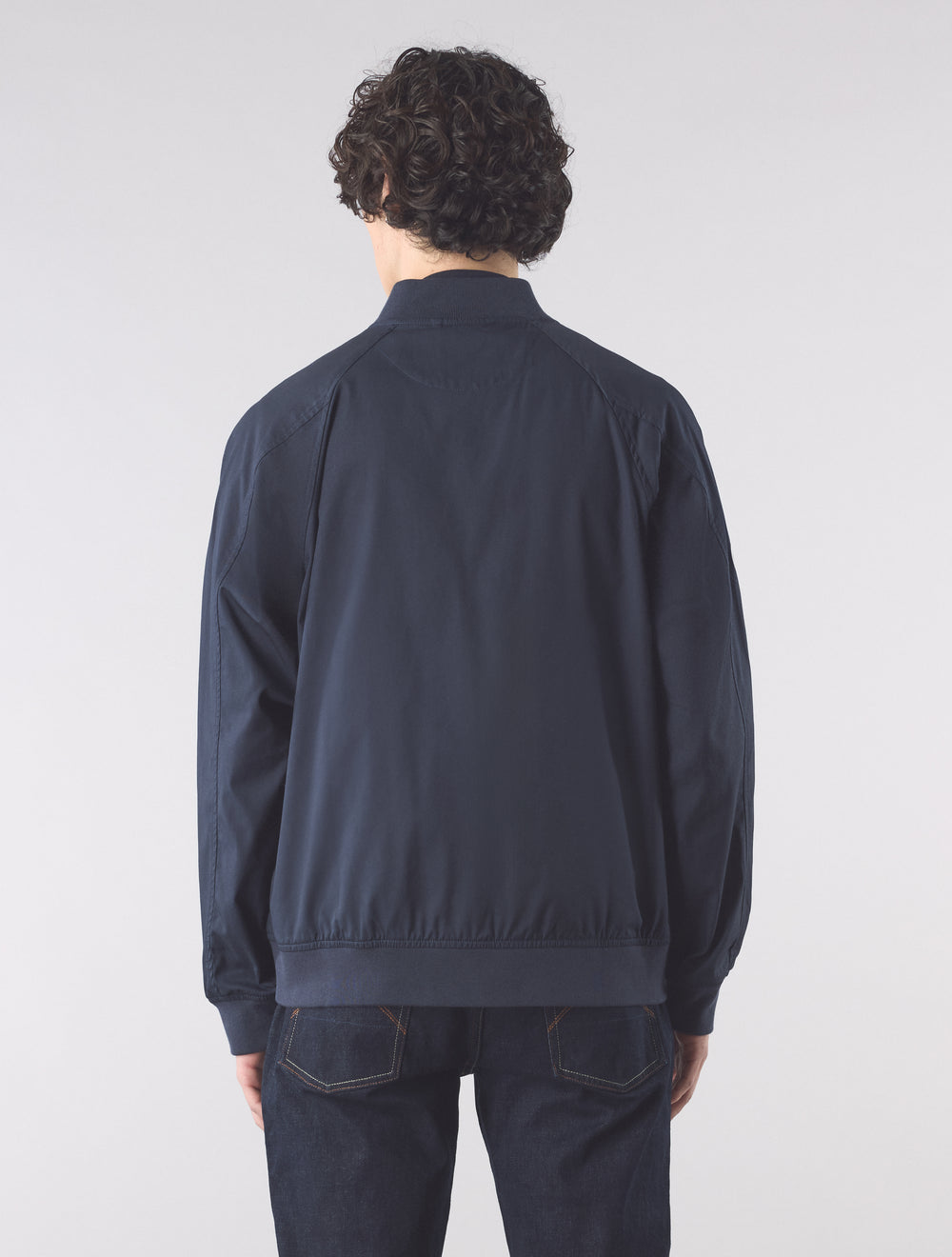 Navy Altrincham Bomber Jacket