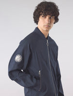 Navy Altrincham Bomber Jacket