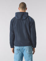 Navy Pretty Green x Kappa Maine Road Hooded Jacket