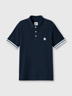 Navy Cressa Tipped Polo