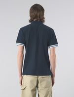 Navy Cressa Tipped Polo