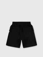 Black Stamford Shorts