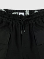 Black Stamford Shorts