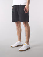 Black Stamford Shorts