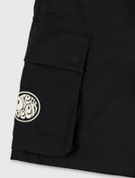 Black Stamford Cargo Shorts