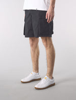 Black Stamford Cargo Shorts