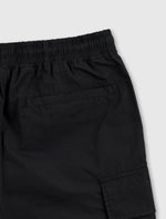 Black Stamford Cargo Shorts
