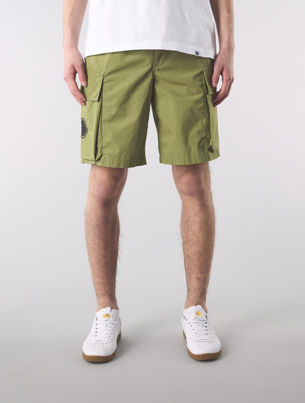 Khaki Stamford Cargo Shorts