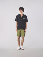 Black Spike Island Short Sleeve Shirt