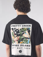 Black Spike Island Short Sleeve Shirt