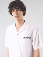 White Spike Island Short Sleeve Shirt