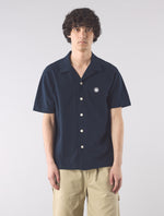 Navy Pique Short Sleeve Shirt