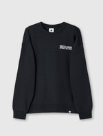 Black Spike Island Crew Sweat