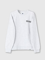 Light Grey Spike Island Crew Sweat