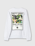 Light Grey Spike Island Crew Sweat