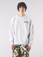 Light Grey Spike Island Crew Sweat