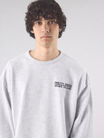 Light Grey Spike Island Crew Sweat