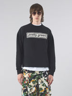 Black Live Forever Box Print Crew Sweat