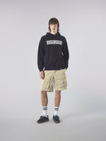 Black Live Forever Box Print Hoody