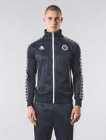Navy Pretty Green x Kappa Maine Road Track Top