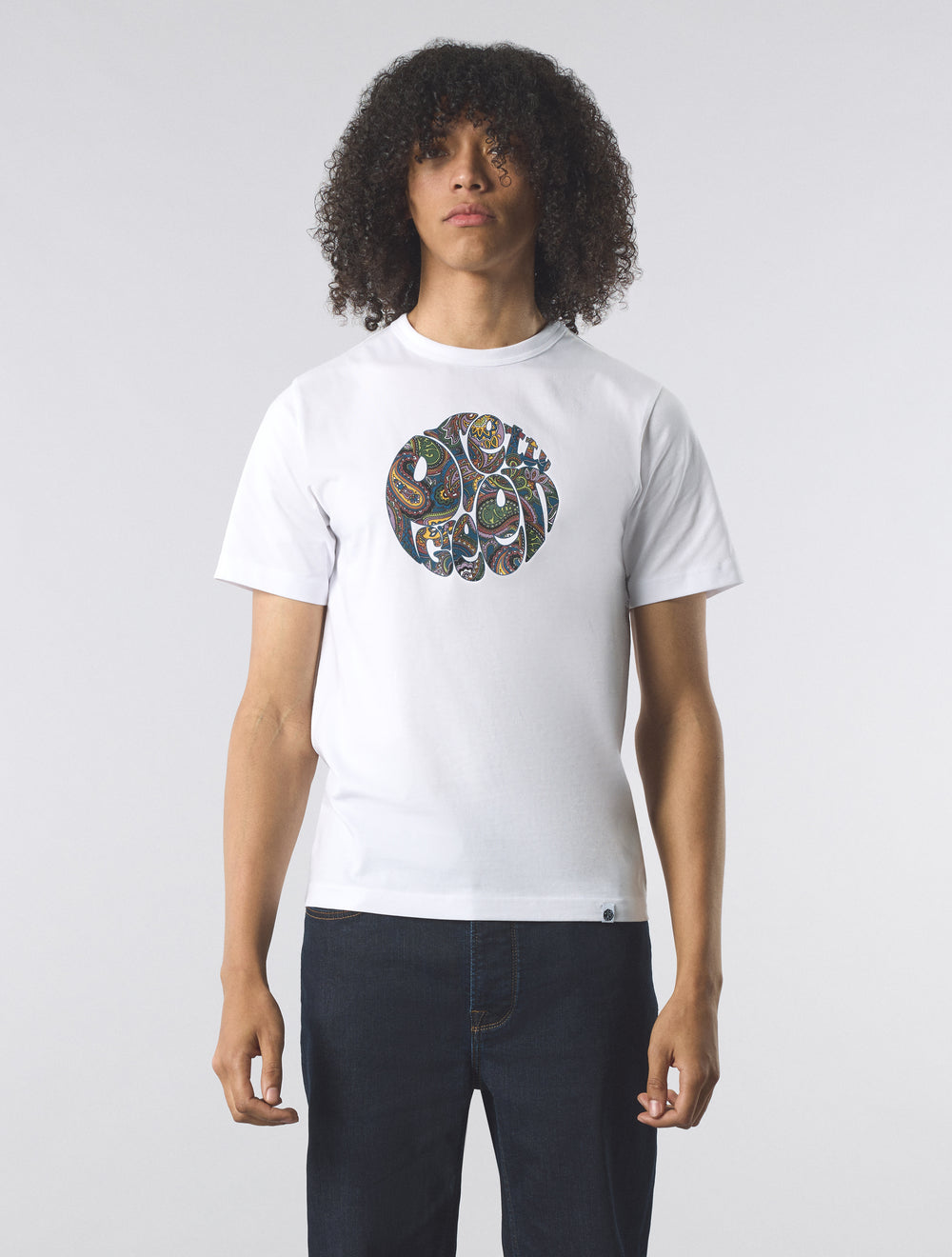 White House Paisley Logo T-shirt