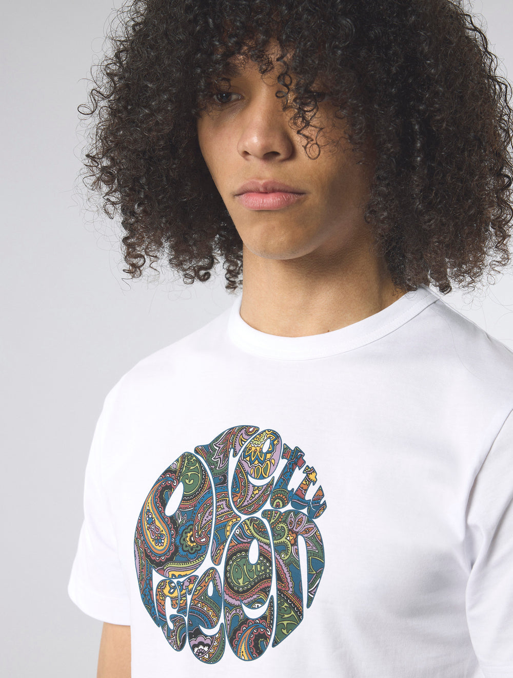 White House Paisley Logo T-shirt