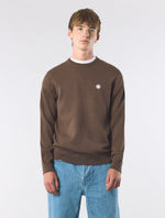 Brown Merino Blend Crew
