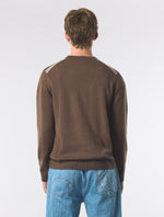 Brown Merino Blend Crew