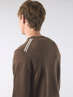 Brown Merino Blend Crew