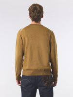 Tan Merino Blend Crew