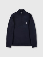 Navy Merino Blend 1/4 Zip