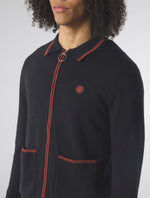 Black Evelyn Knit Shirt