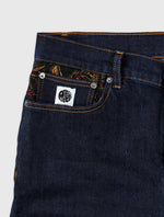 Blue Parthian Straight Fit Jeans