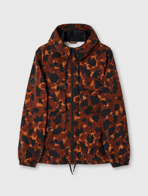 Brown Brindle Hooded Jacket