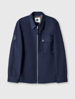 Navy Feltham Overshirt