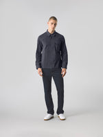 Navy Feltham Overshirt