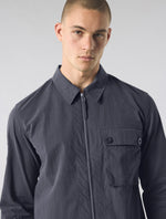 Navy Feltham Overshirt