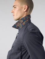 Navy Feltham Overshirt