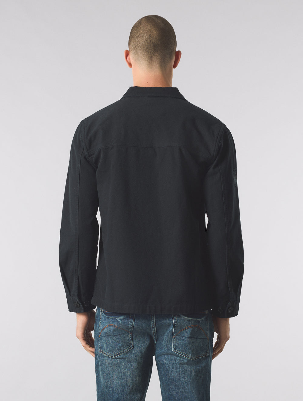 Black Parthian Pocket Overshirt