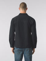 Black Parthian Pocket Overshirt