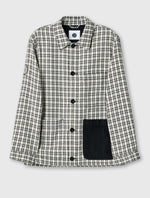 Stone Whitworth Check Overshirt