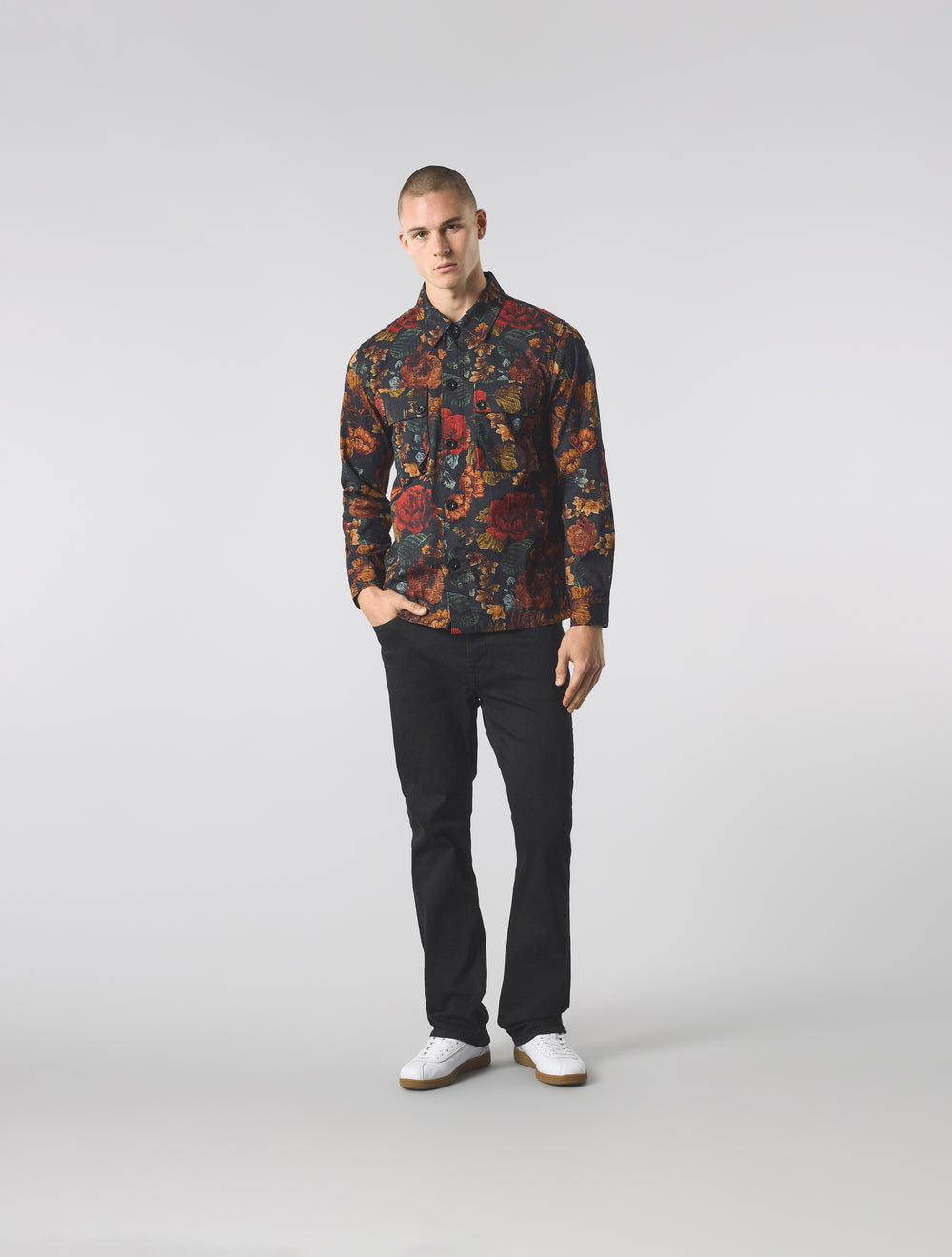 Multi Prestleigh Floral Overshirt