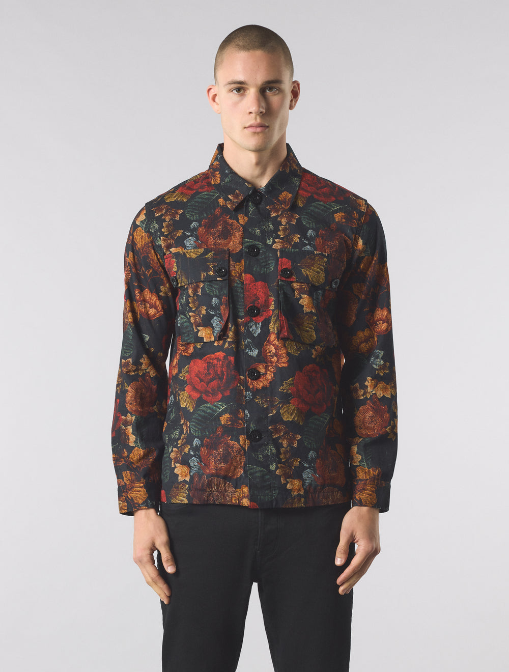 Multi Prestleigh Floral Overshirt