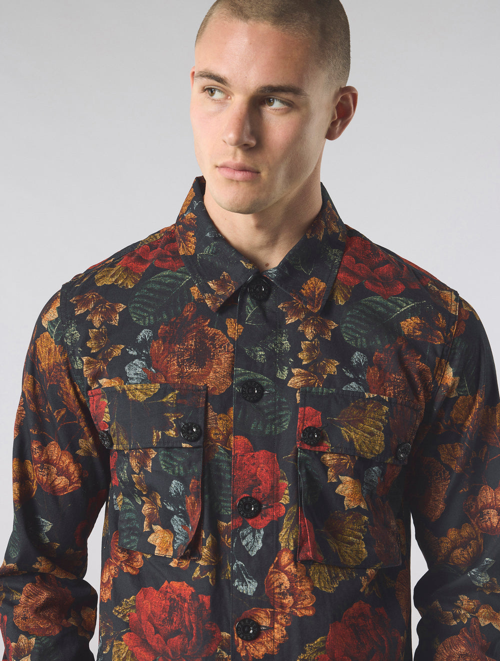 Multi Prestleigh Floral Overshirt