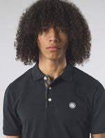 Black House Paisley Placket Polo
