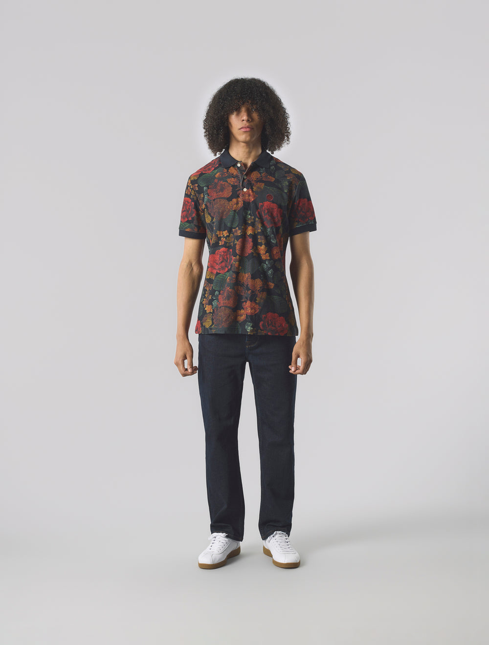 Multi Prestleigh Floral Polo