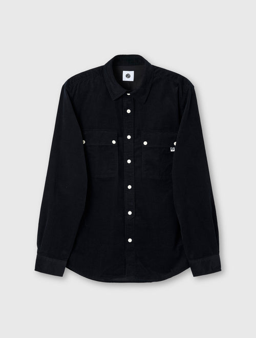 Black Campbell Cord Shirt