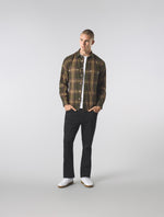 Khaki Oldham Check Shirt
