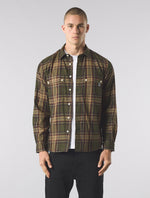 Khaki Oldham Check Shirt